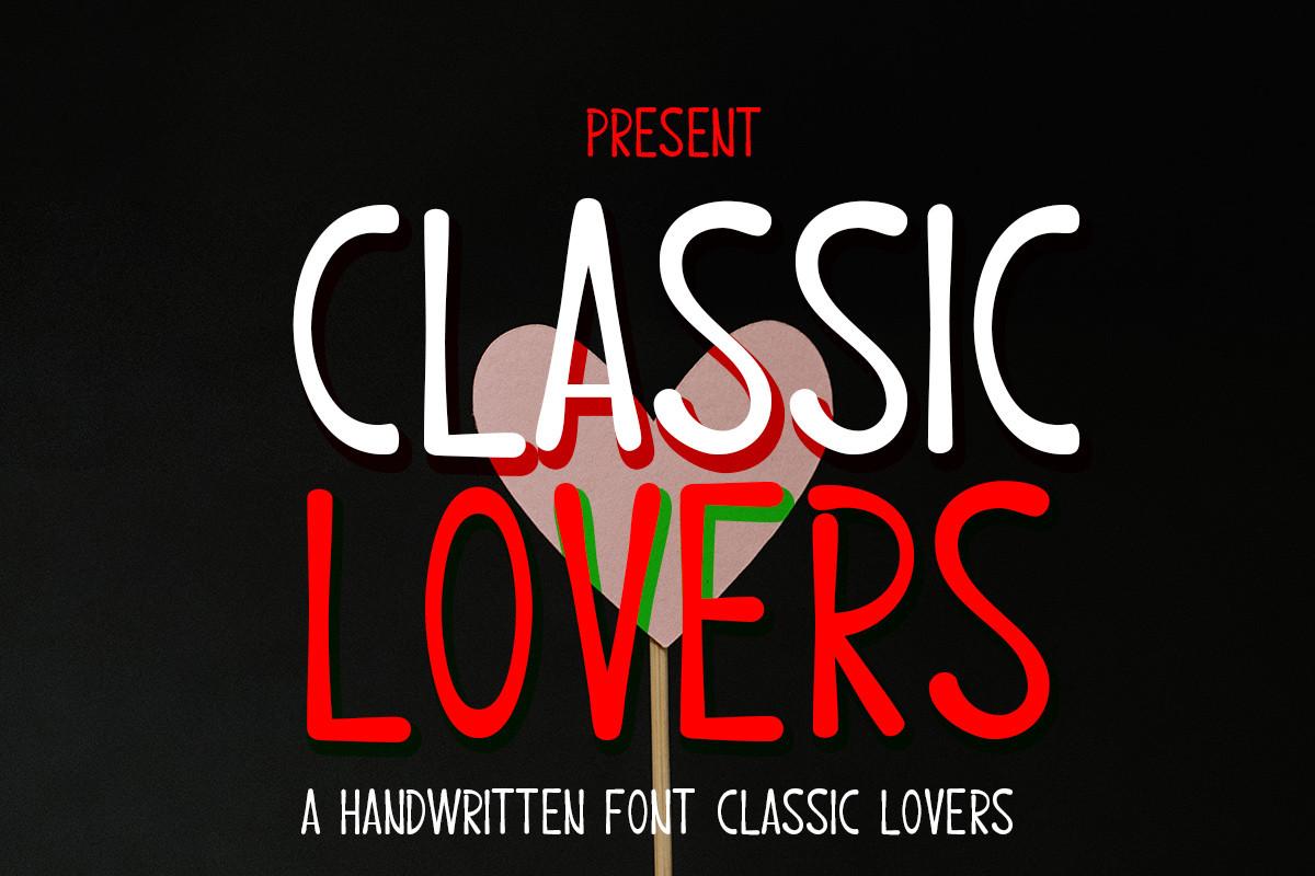 Classic Lovers Font