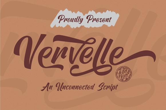 Vervelle Script Font