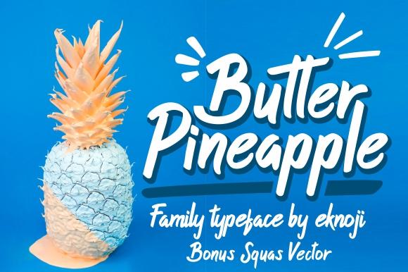 Butter Pineapple Font