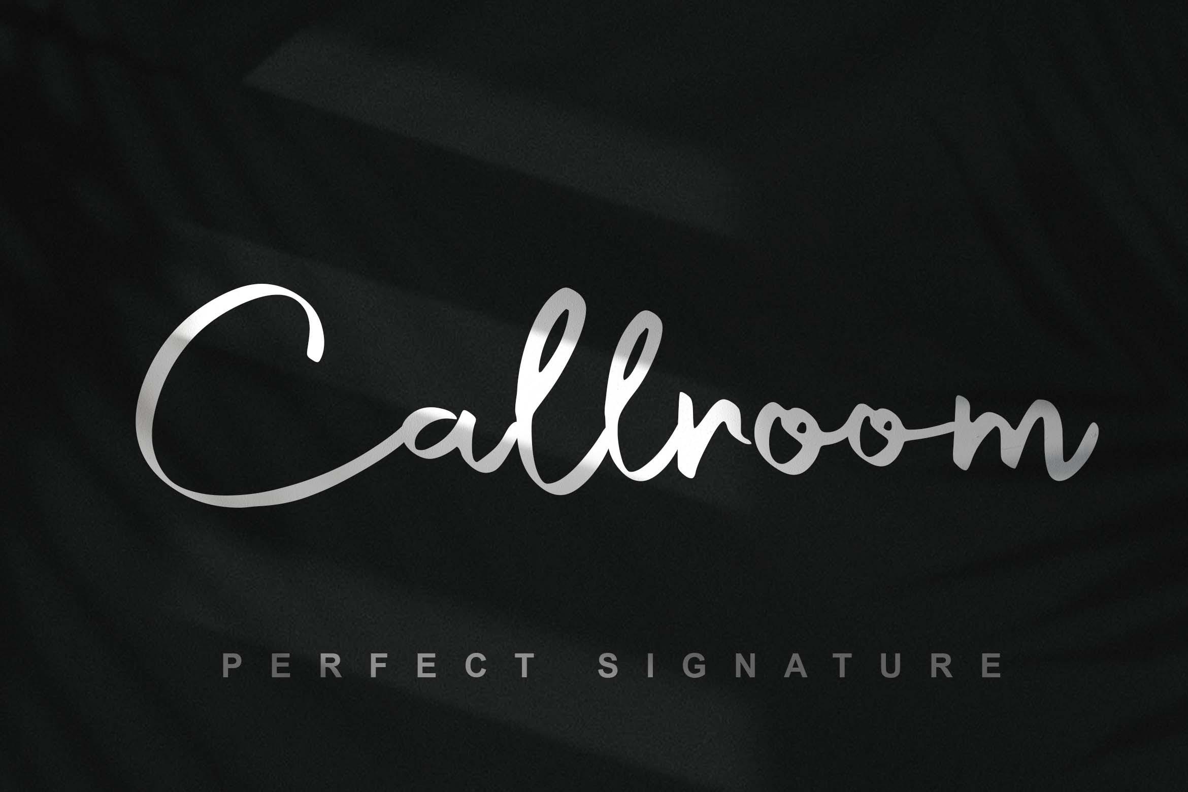 Callroom Font