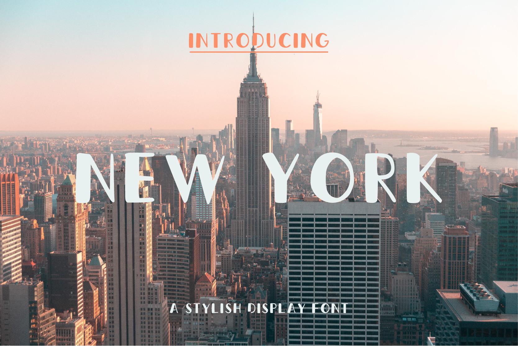 New York Font