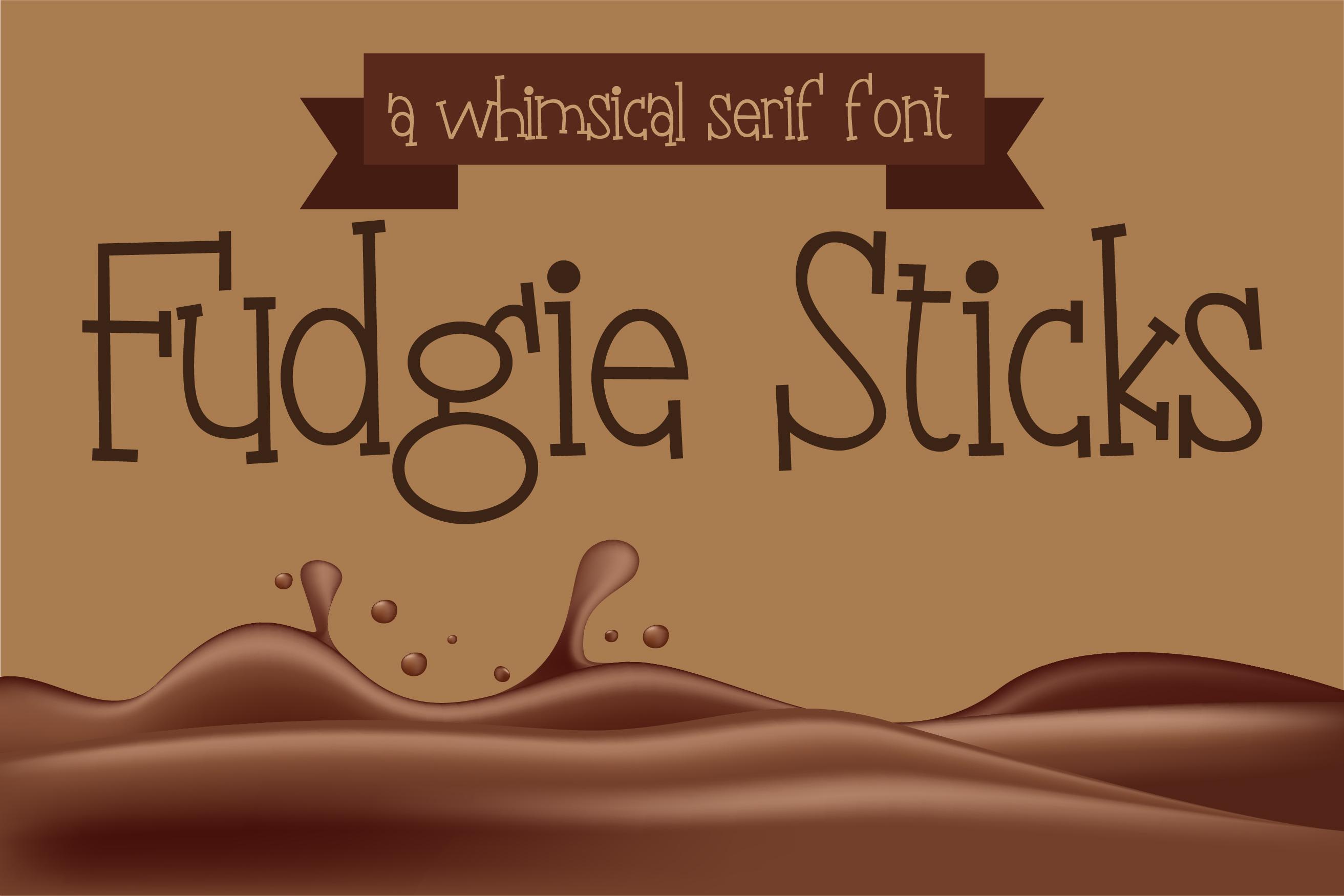 Fudgie Sticks Font