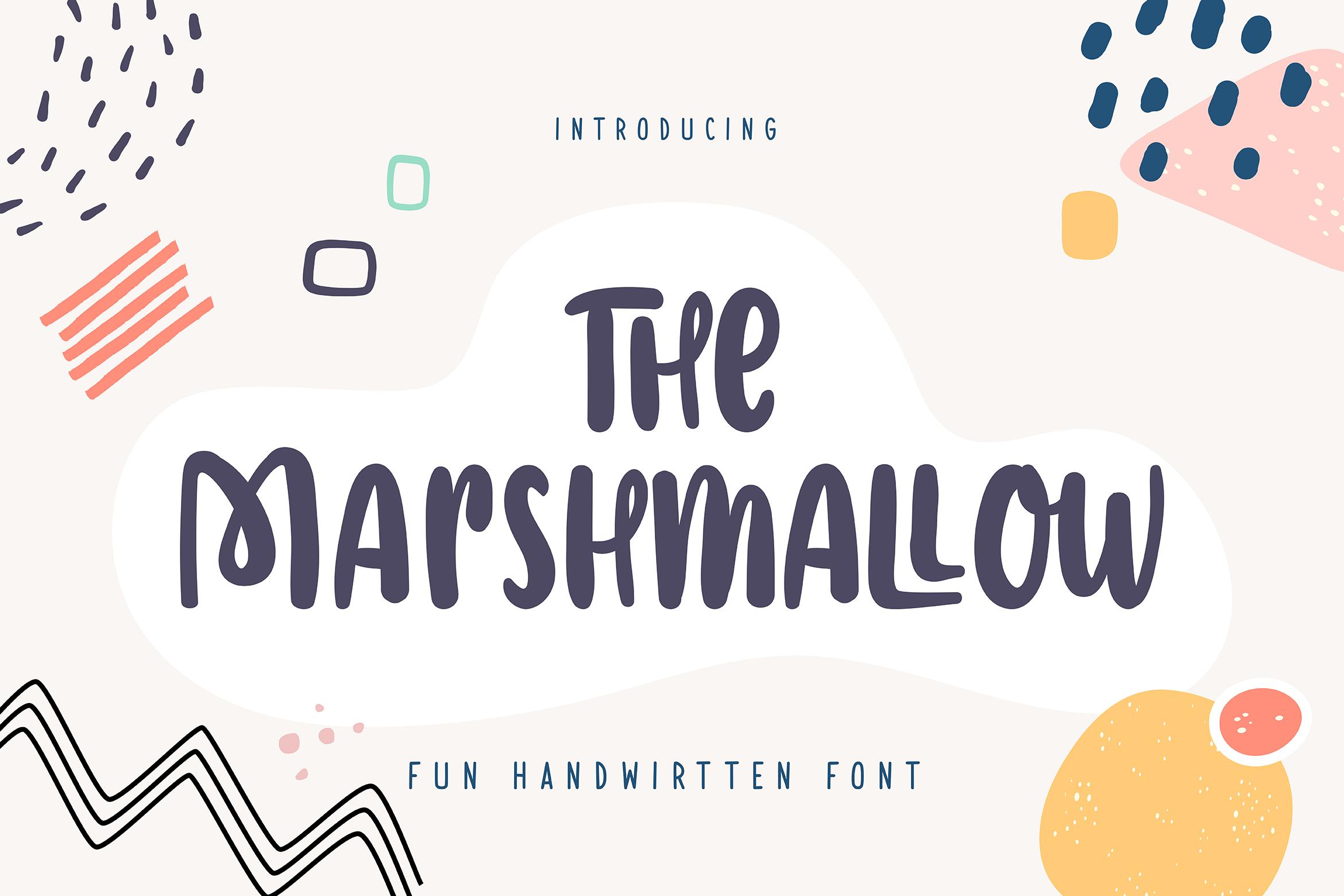 The Marshmallow Font