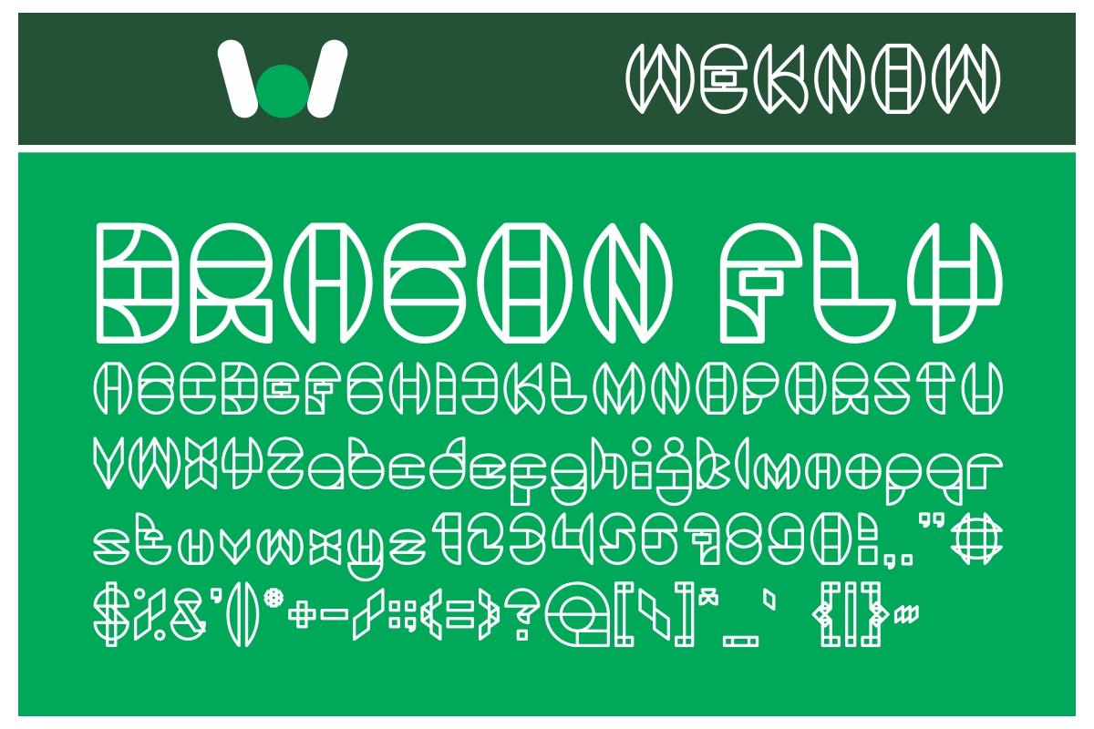 Dragon Fly Font