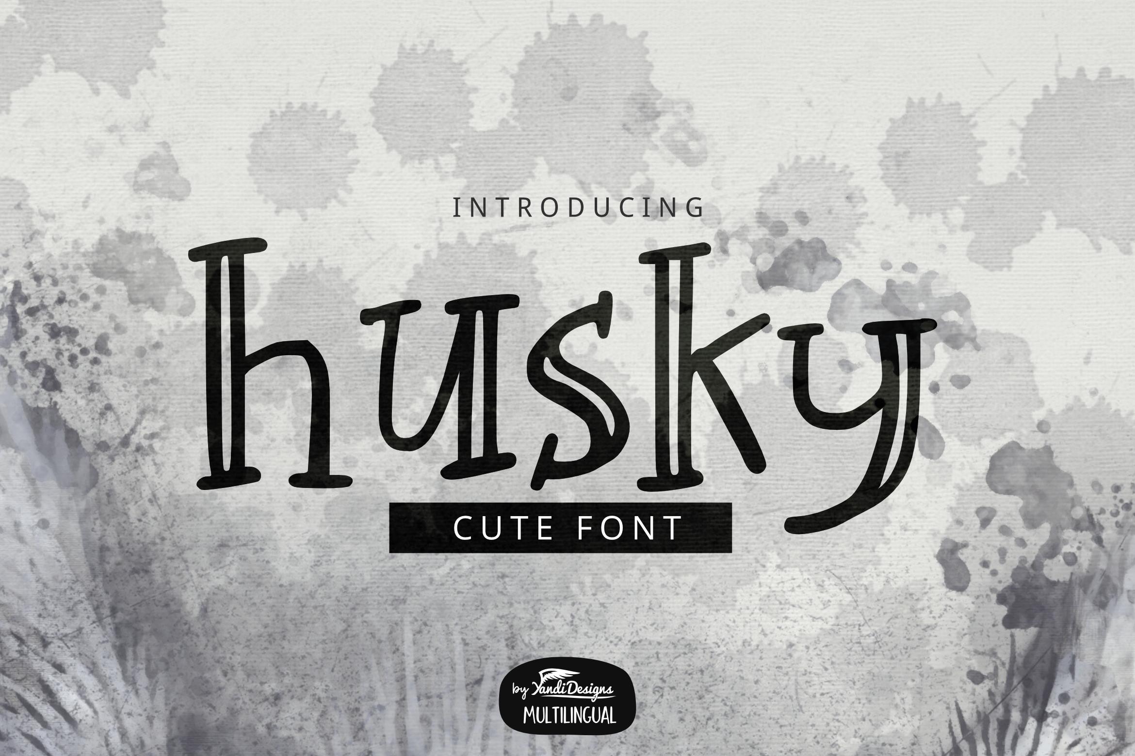 Husky Font