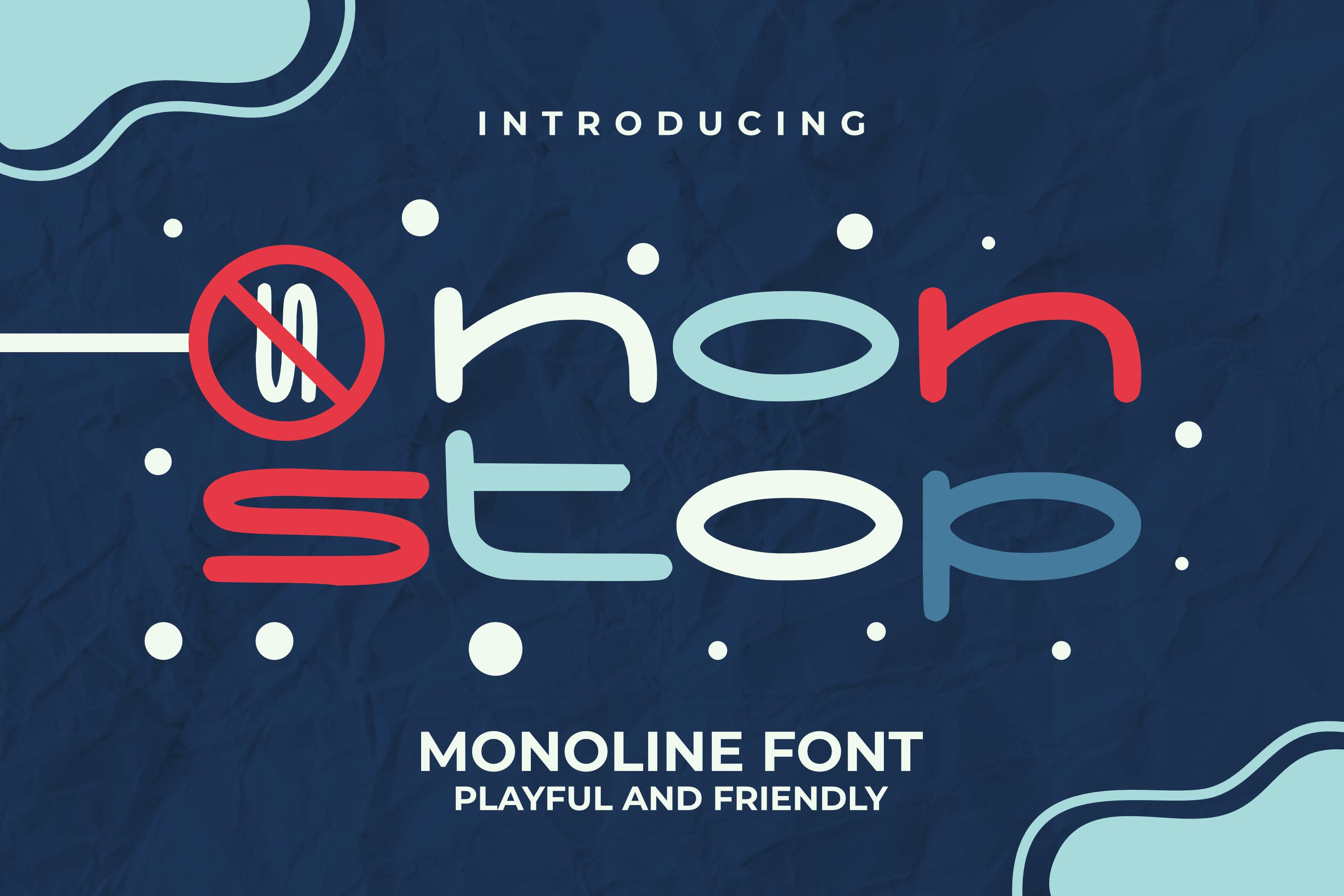 Non Stop Font