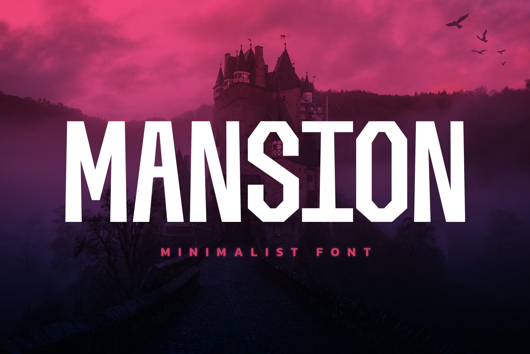 Mansion Font
