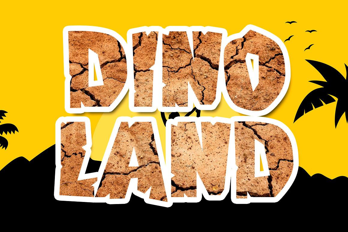 Dino Land Font