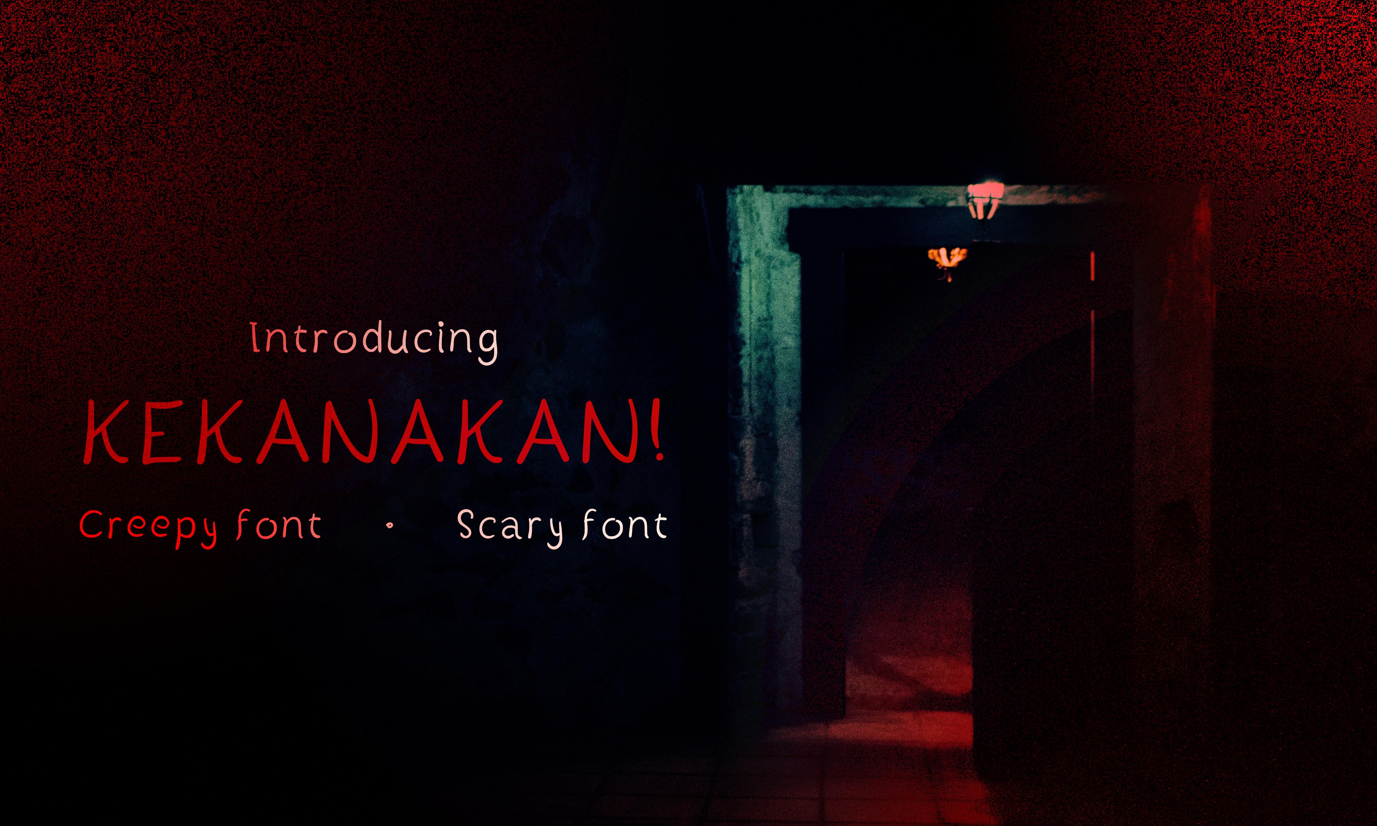 Kekanakan Font