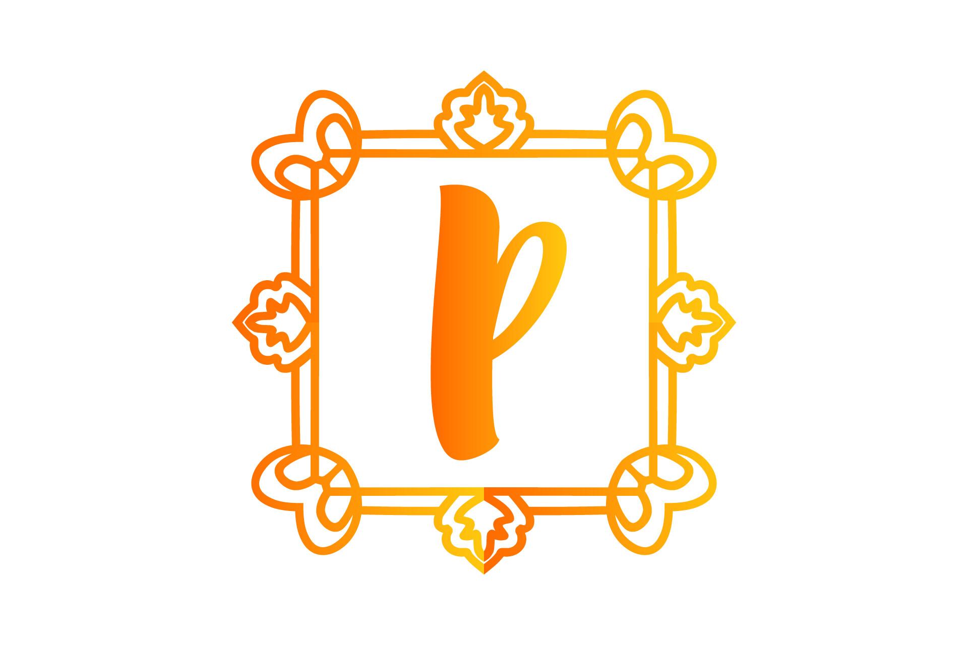 Monogram Typeface Design Illustration