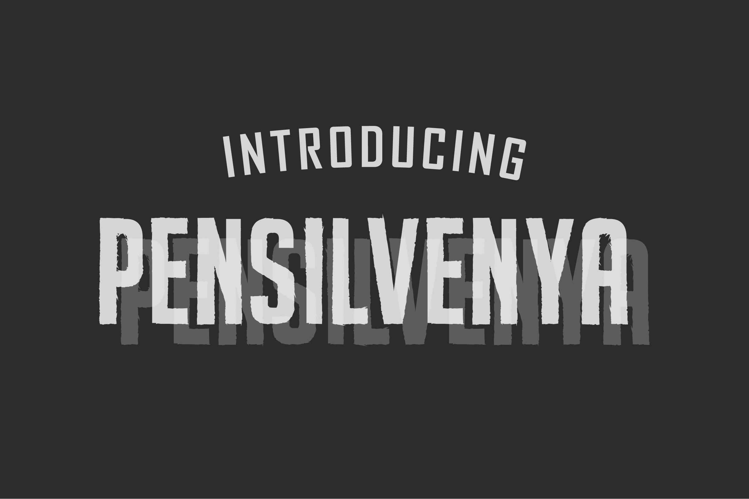 Pensilvanya Font