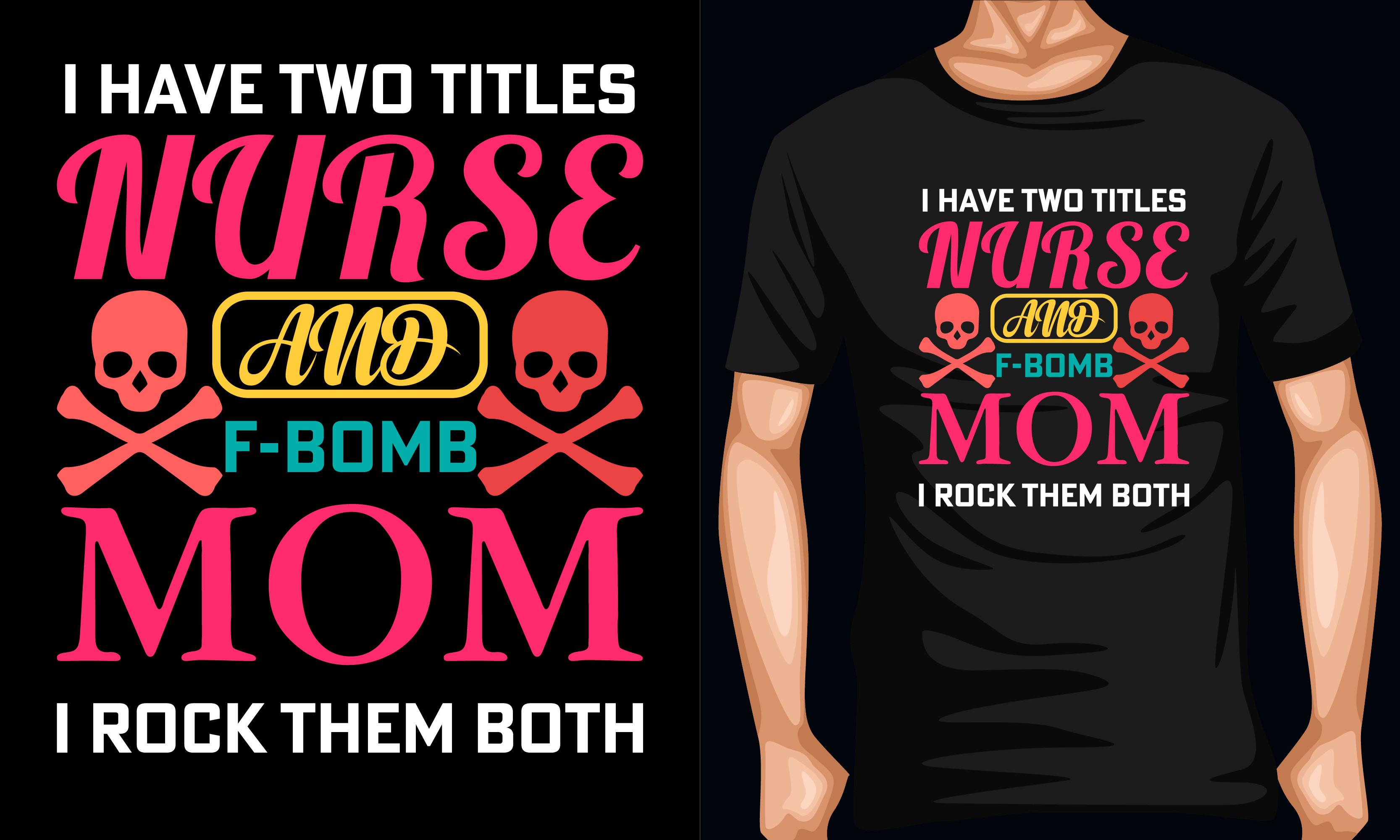 Nurse T Shirt Design Mom Lover T Shirt