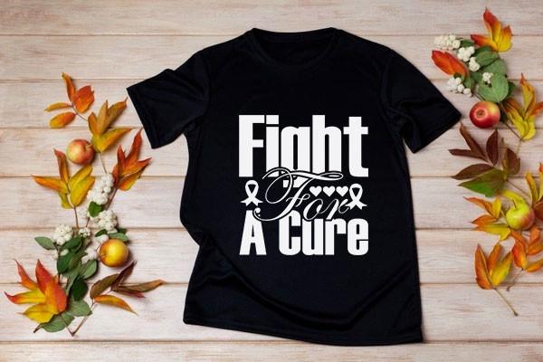 Breast Cancer SVG Design, Fight for a Cu