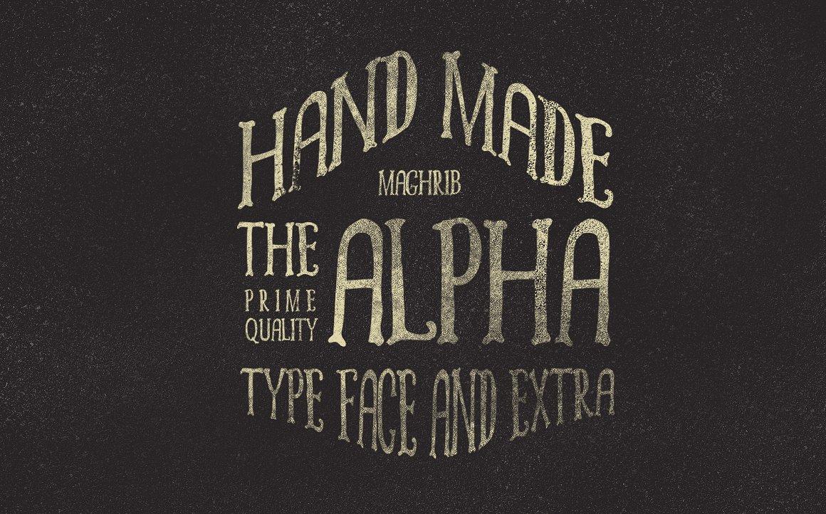 Alpha Font