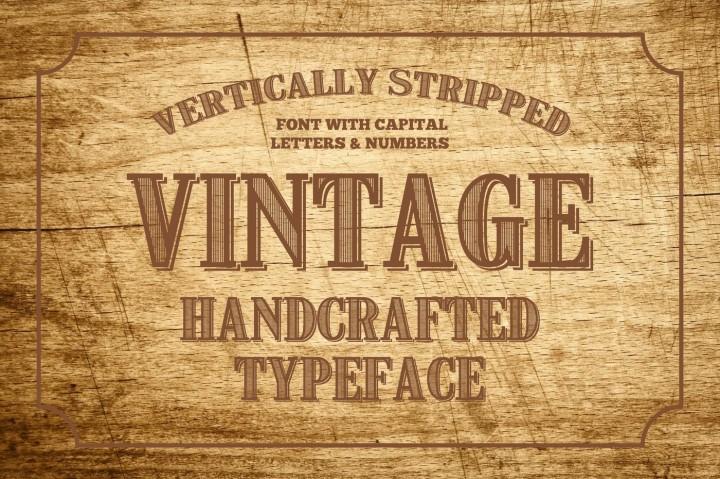 Vintage Font