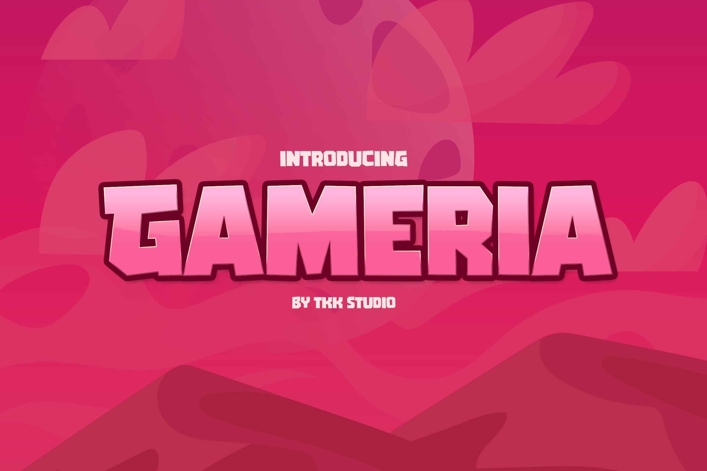 Gameria Font