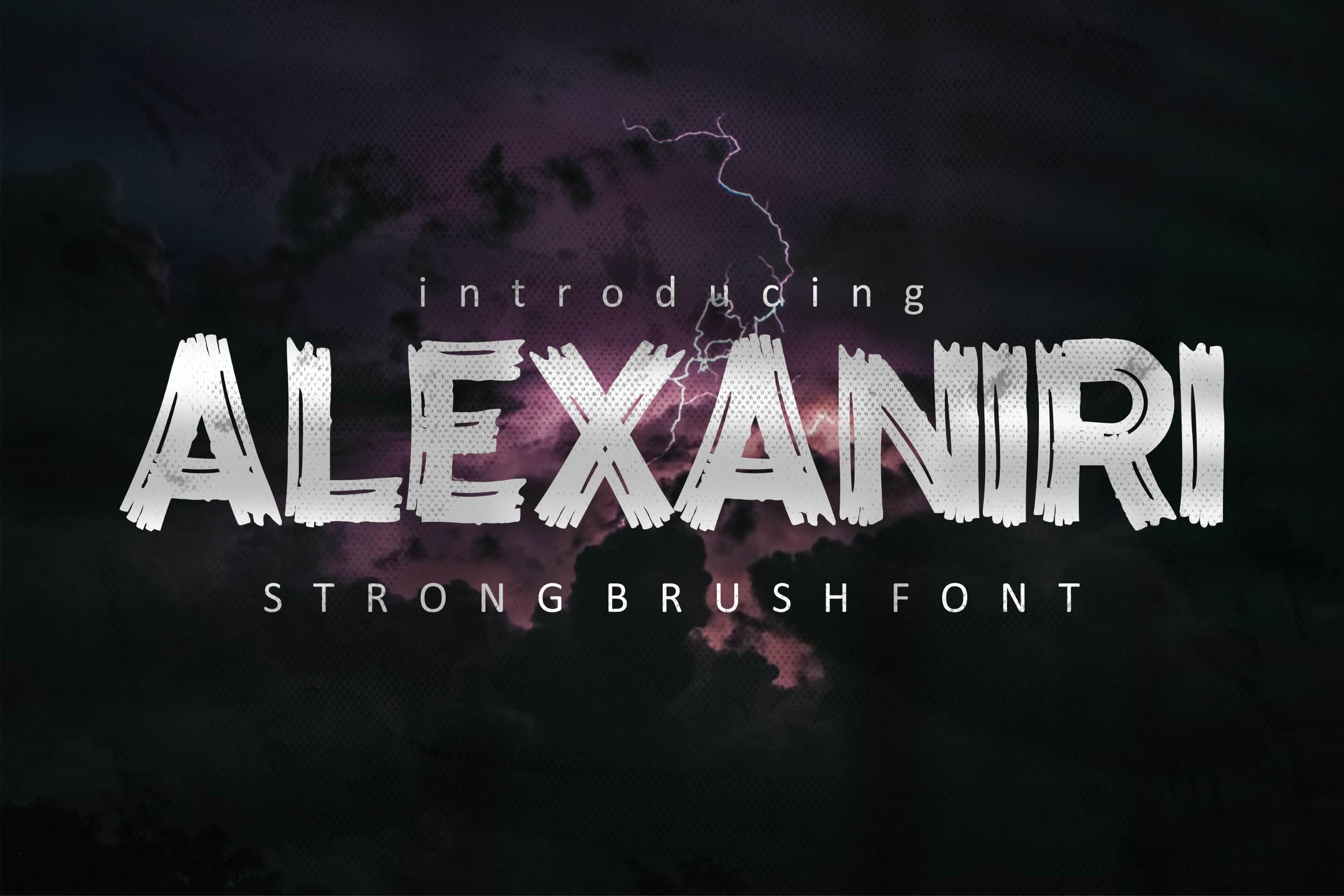 Alexaniri Font