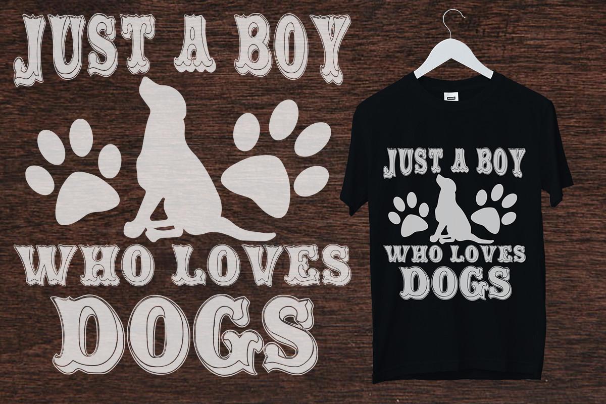 Just a Boy Who Loves Dog