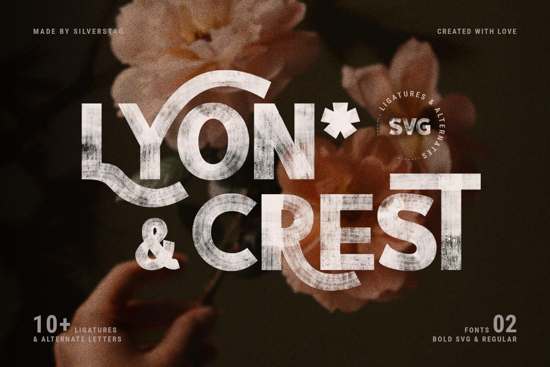 Lyon & Crest Font