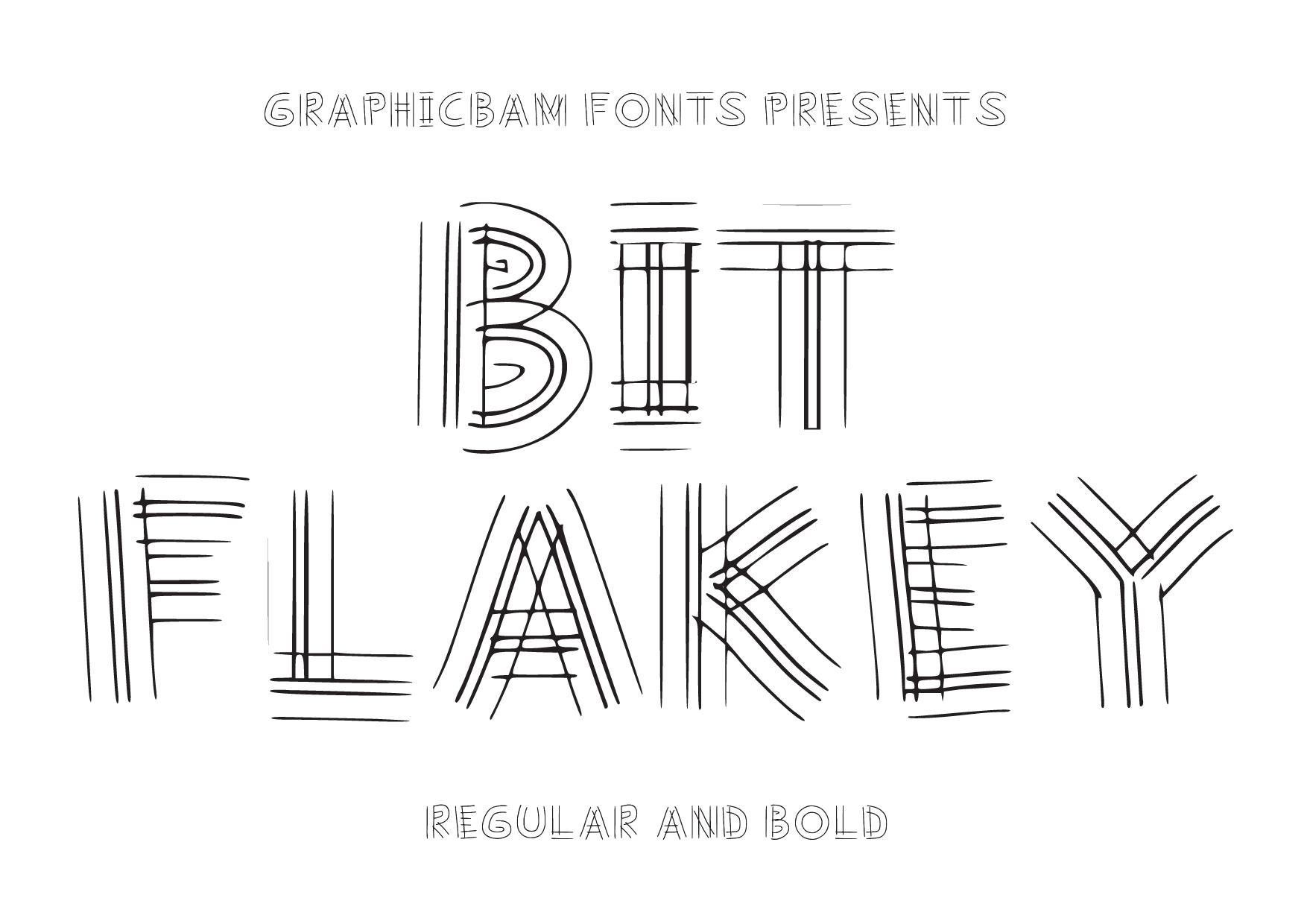 Bit Flakey Font