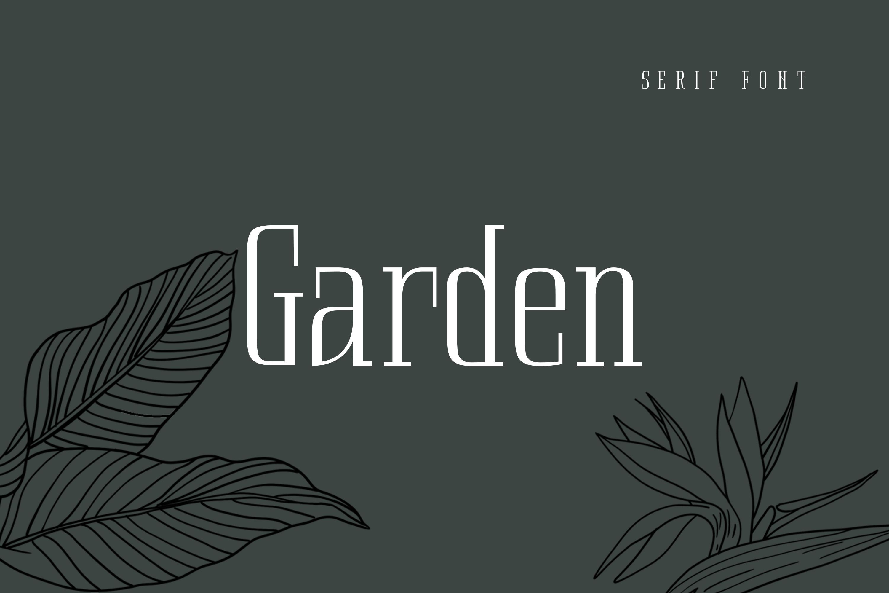 Garden Font