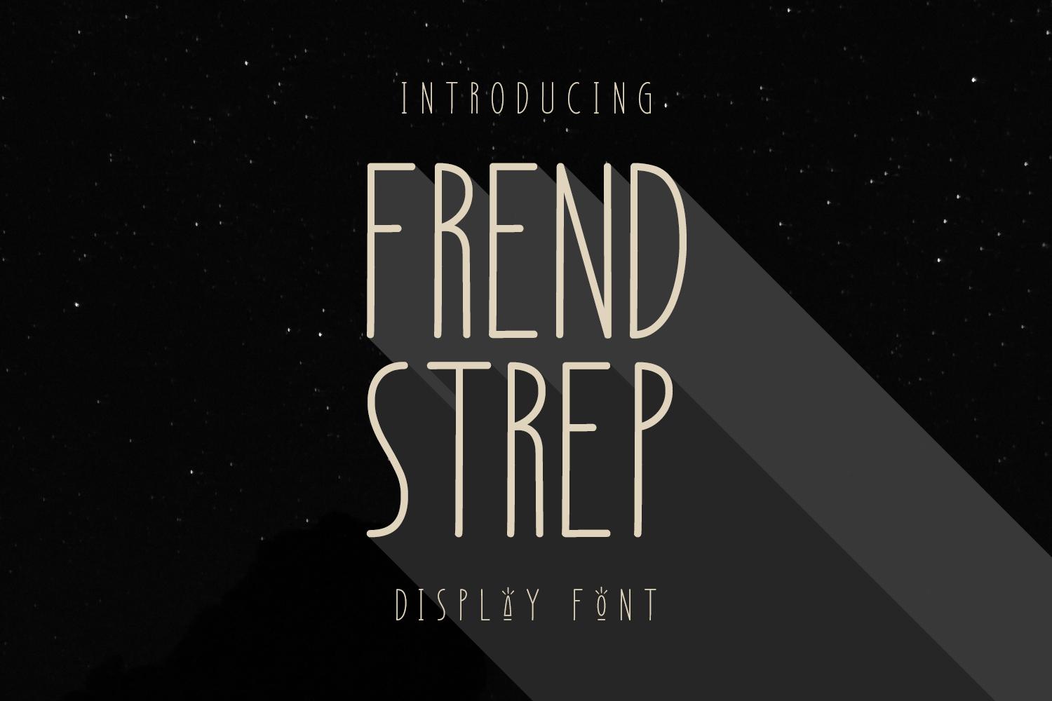 Frend Strep Font
