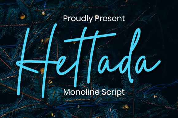 Hettada Font