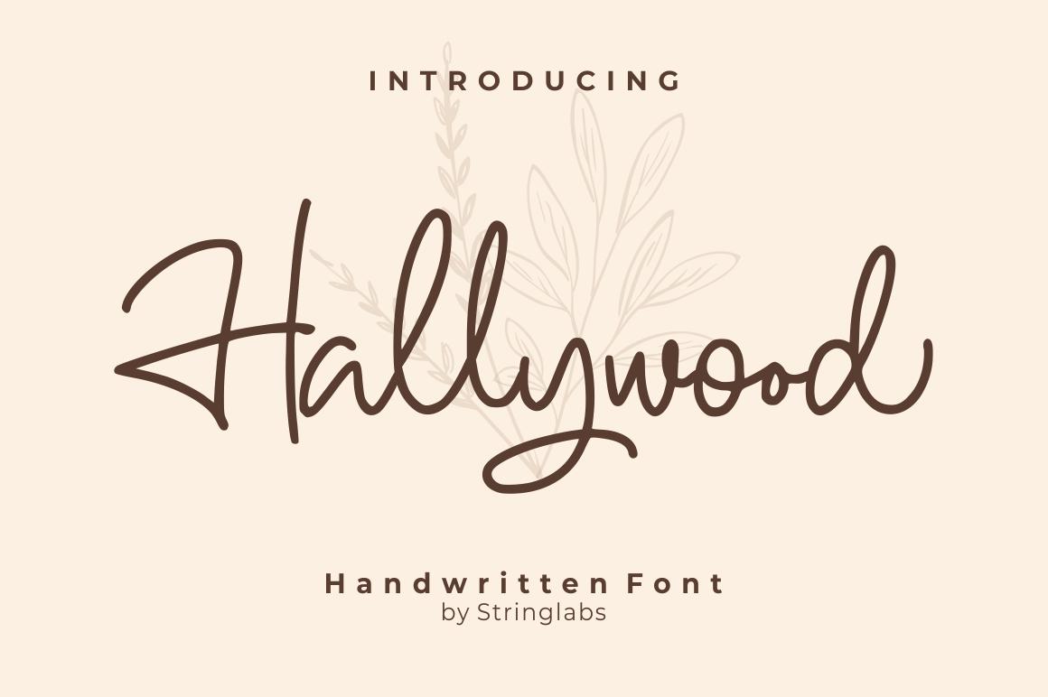 Hallywood Font