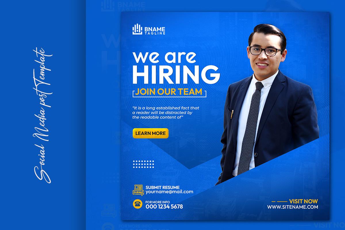 Haring Social Media Post Template