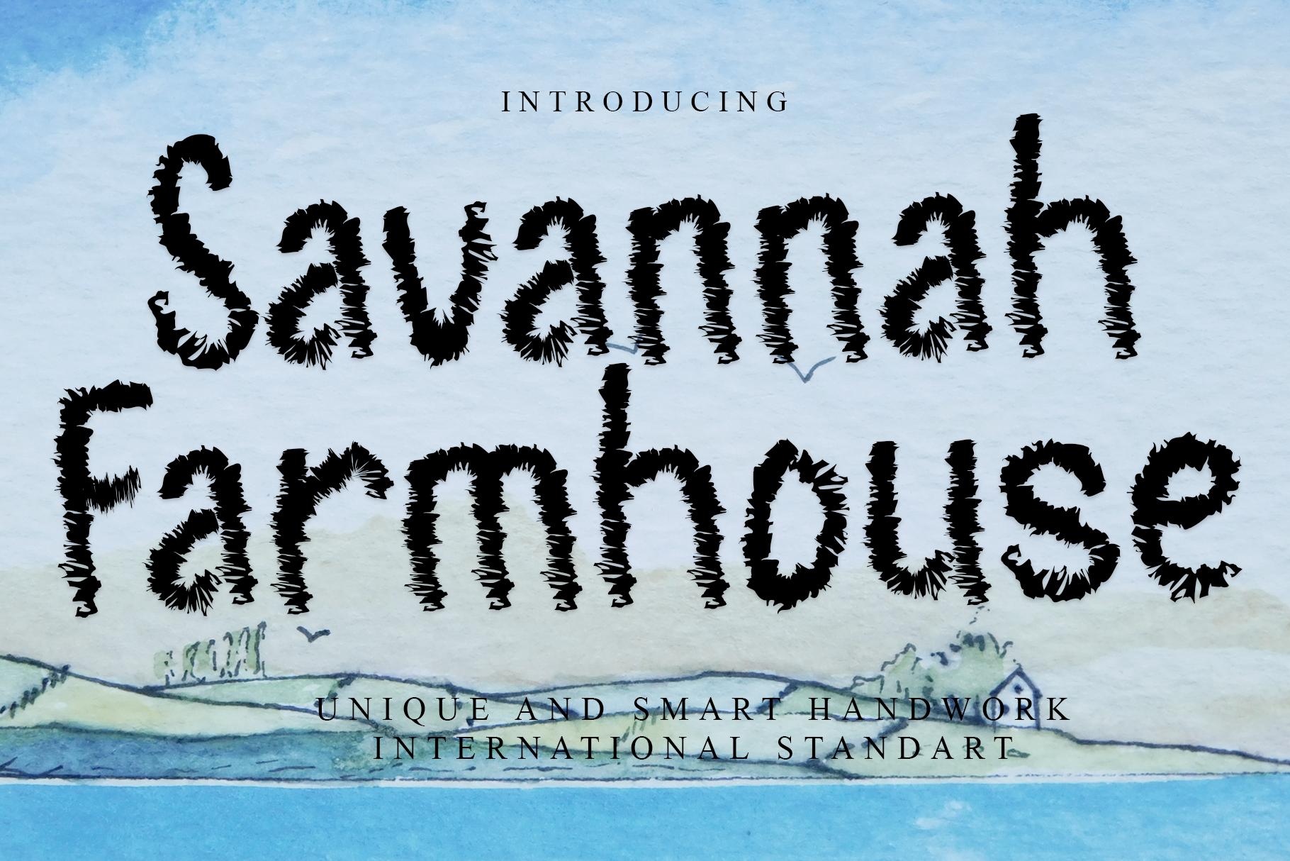 Savannah Farmhouse Font