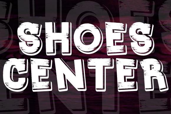 Shoes Center Font