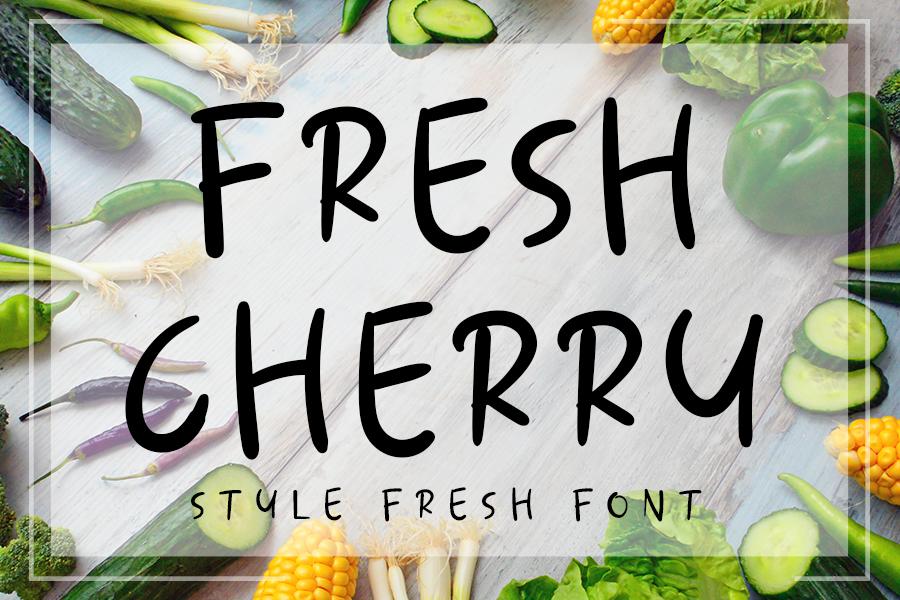 Fresh Cherry Font