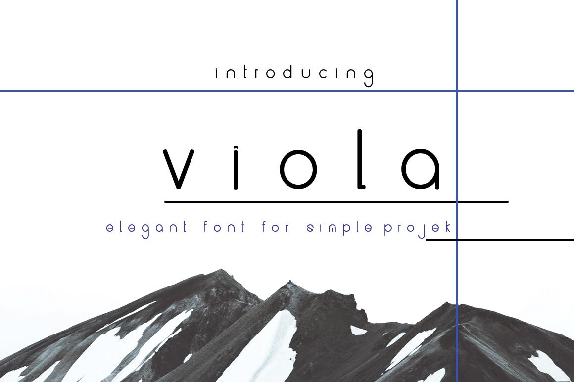 Viola Font