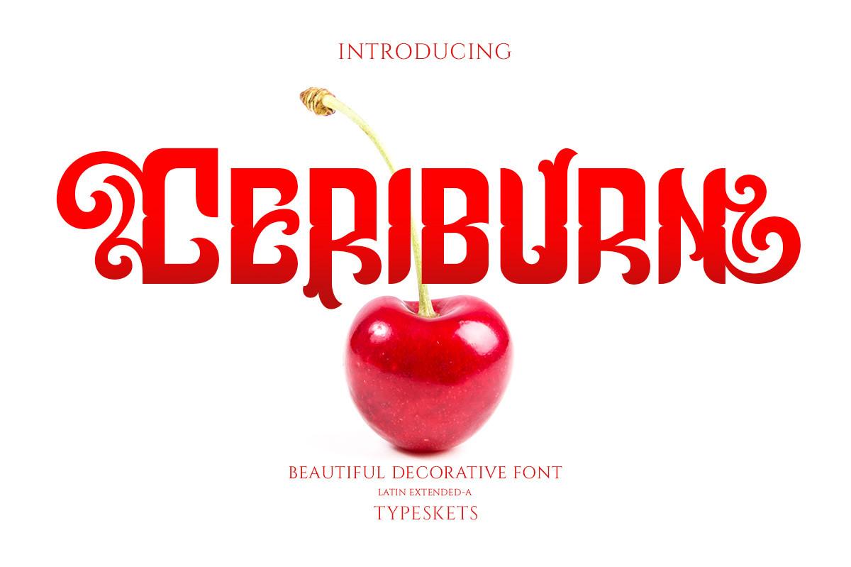 Ceriburn Font