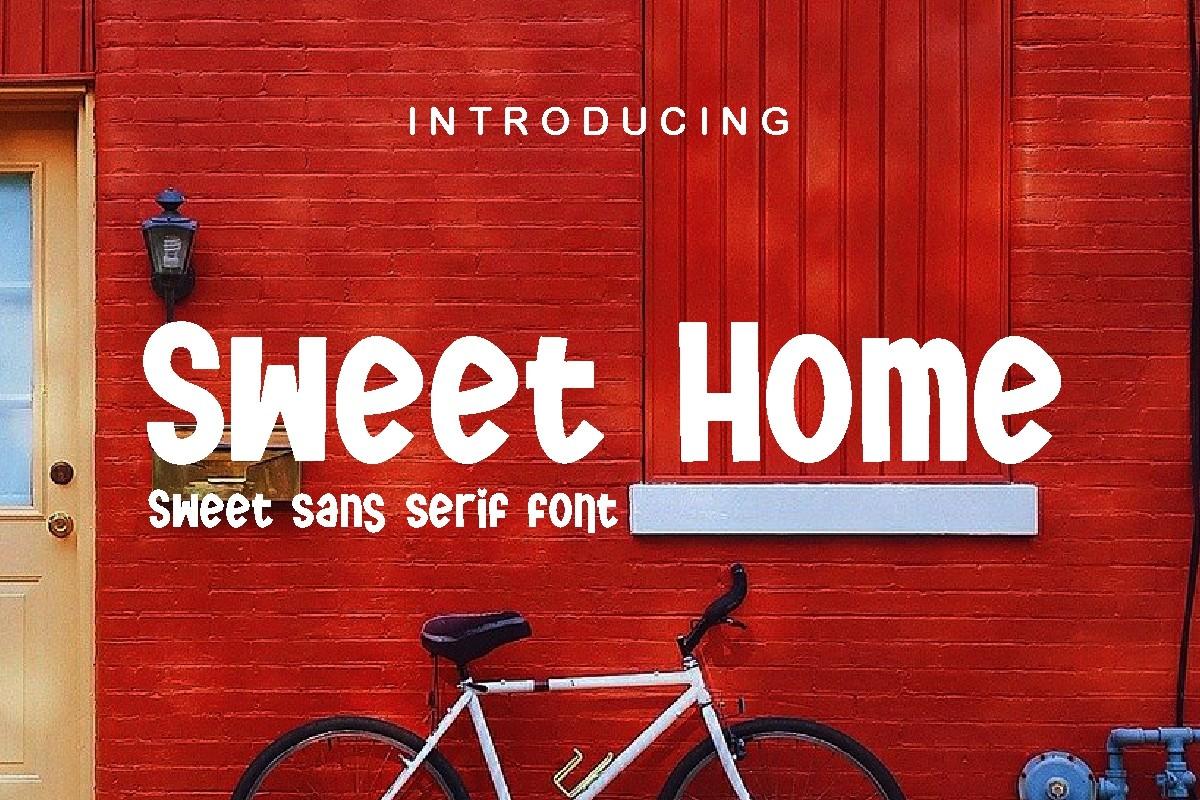 Sweet Home Font