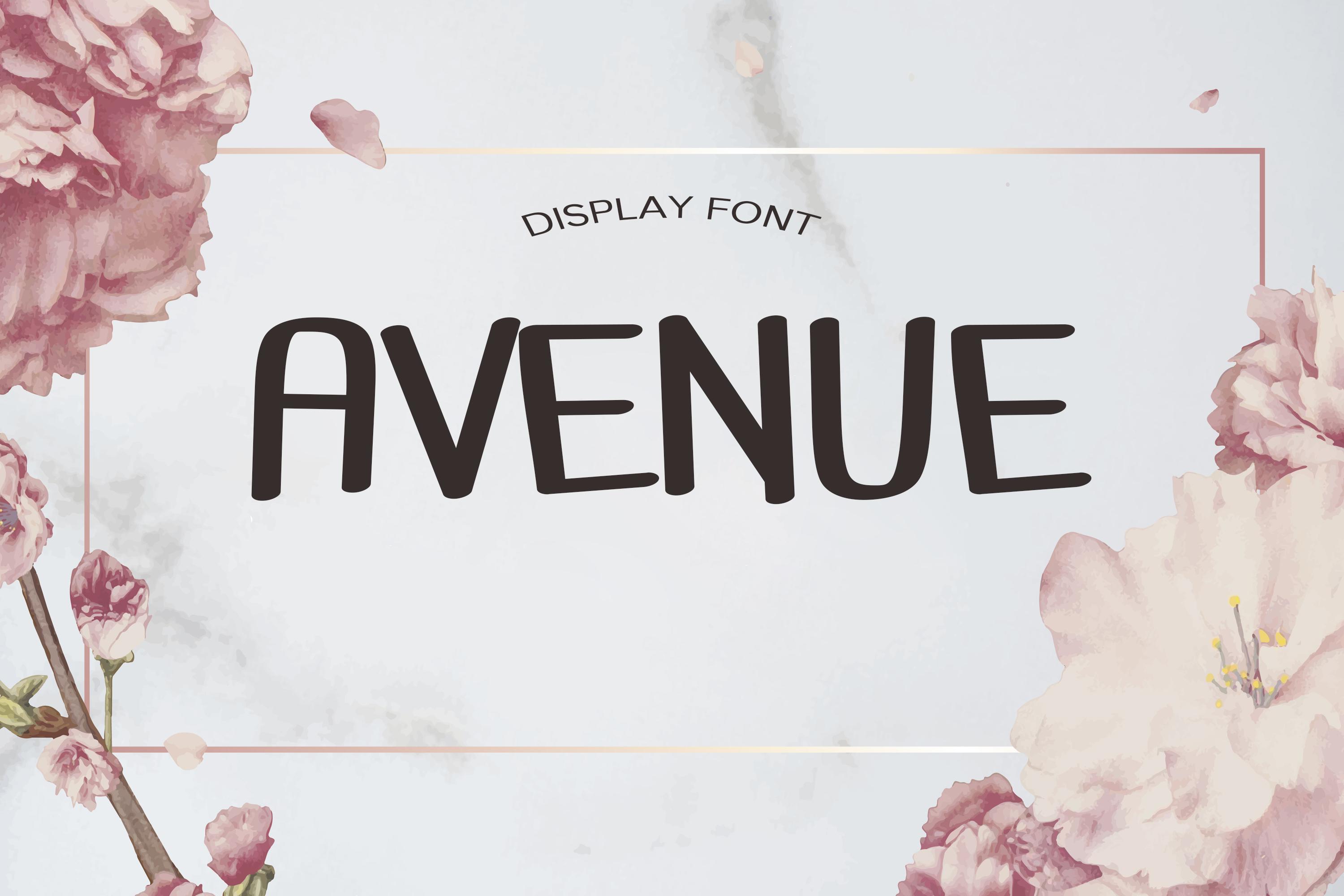Avenue Font