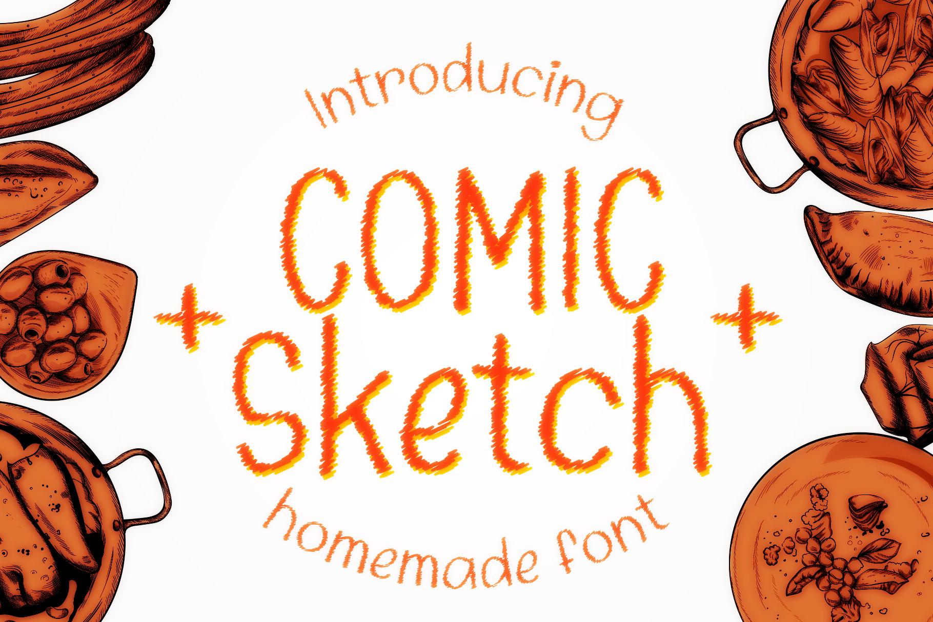 Comic Sketch Font