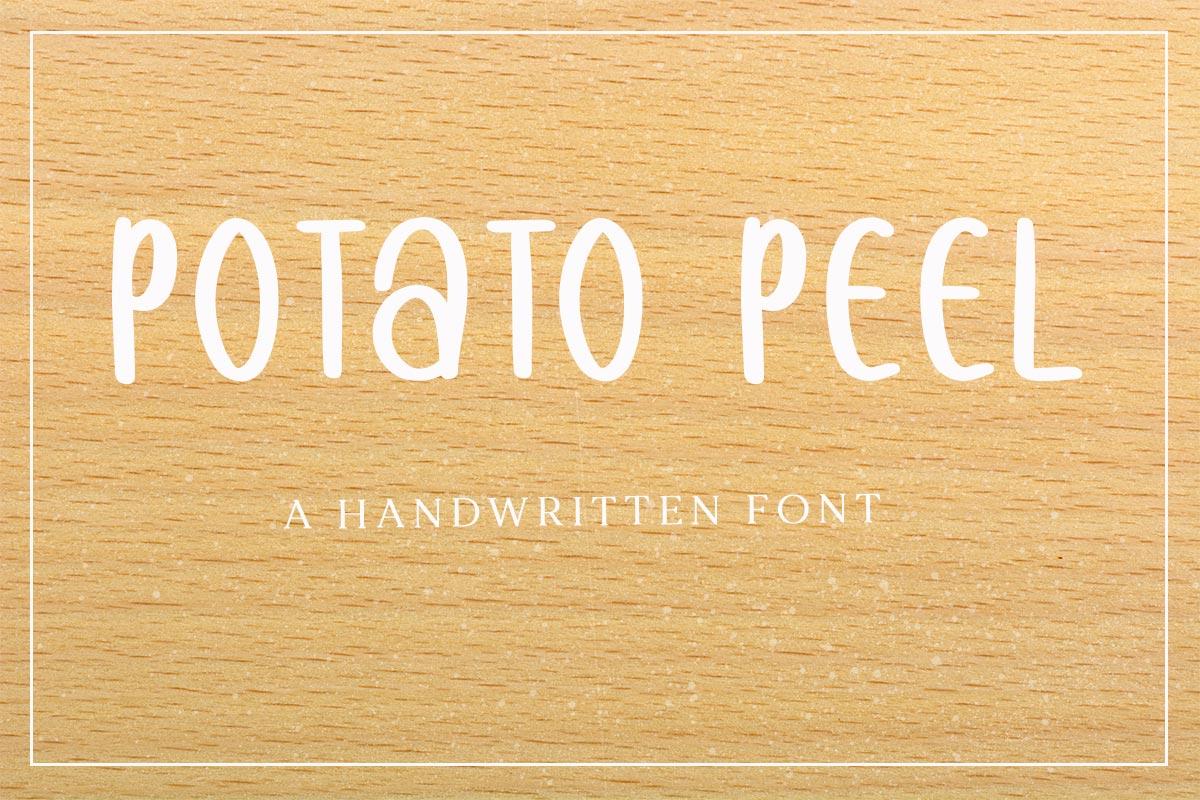 Potato Peel Font