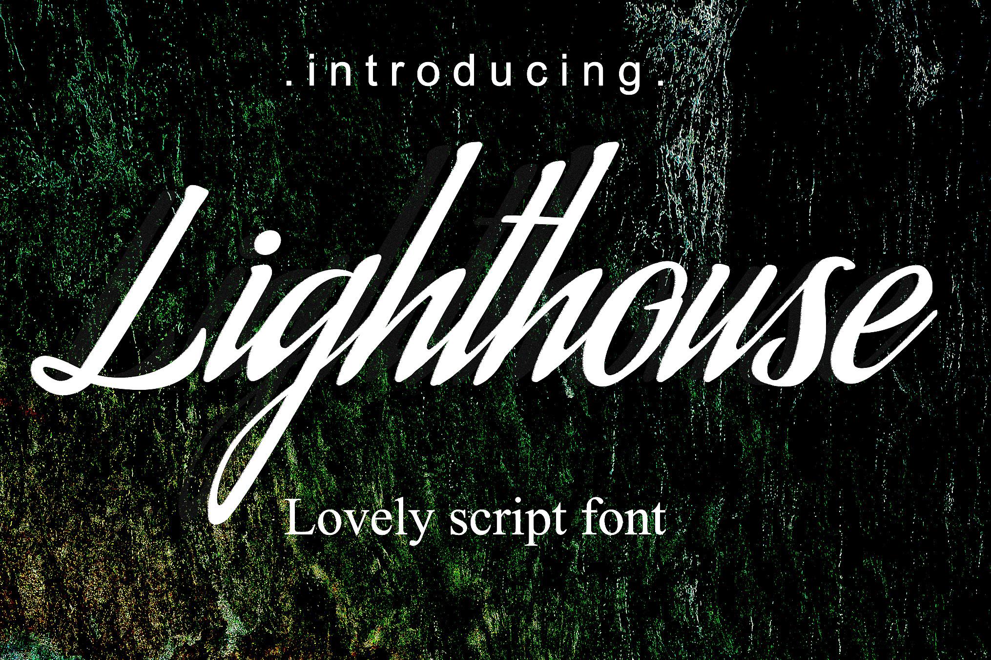Lighthouse Font
