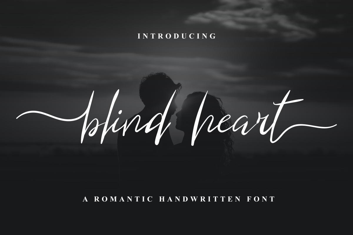 Blind Heart Font