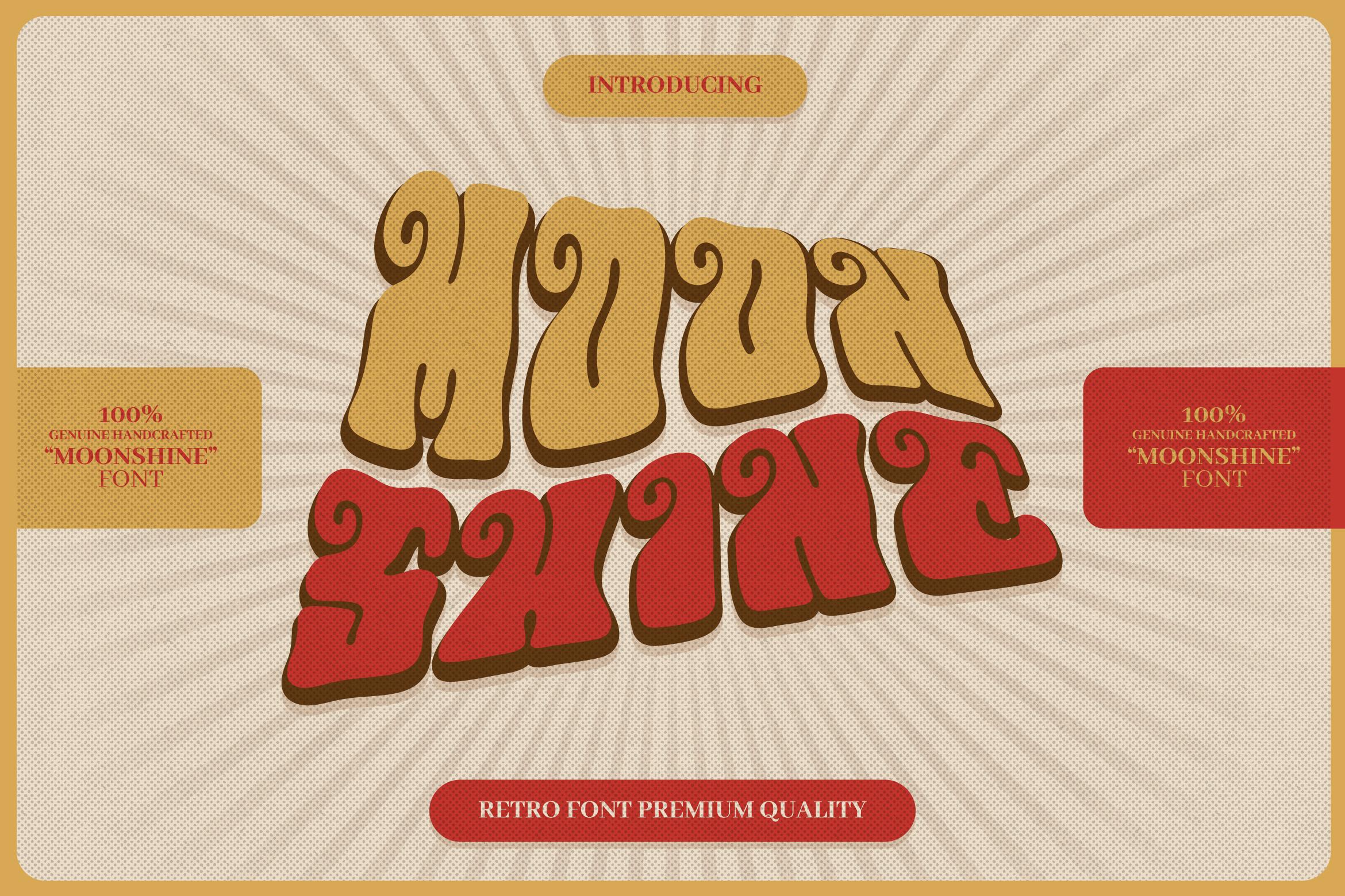 Moon Shine Font