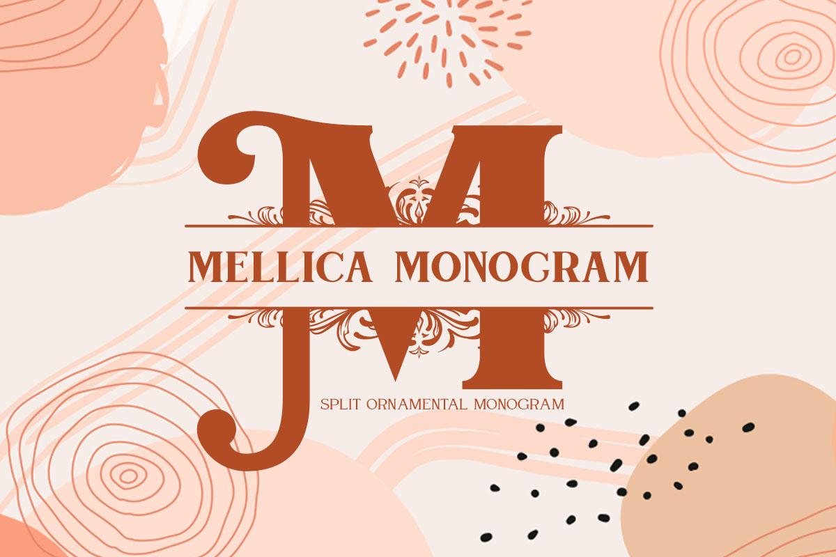 Mellica Monogram Font