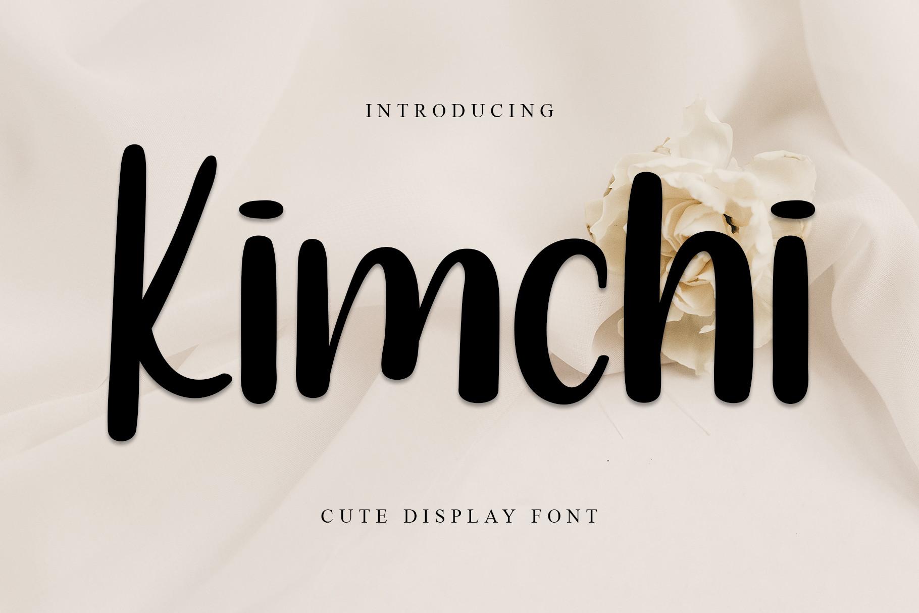 Kimchi Font