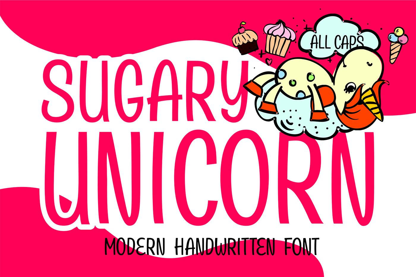 Sugary Unicorn Font