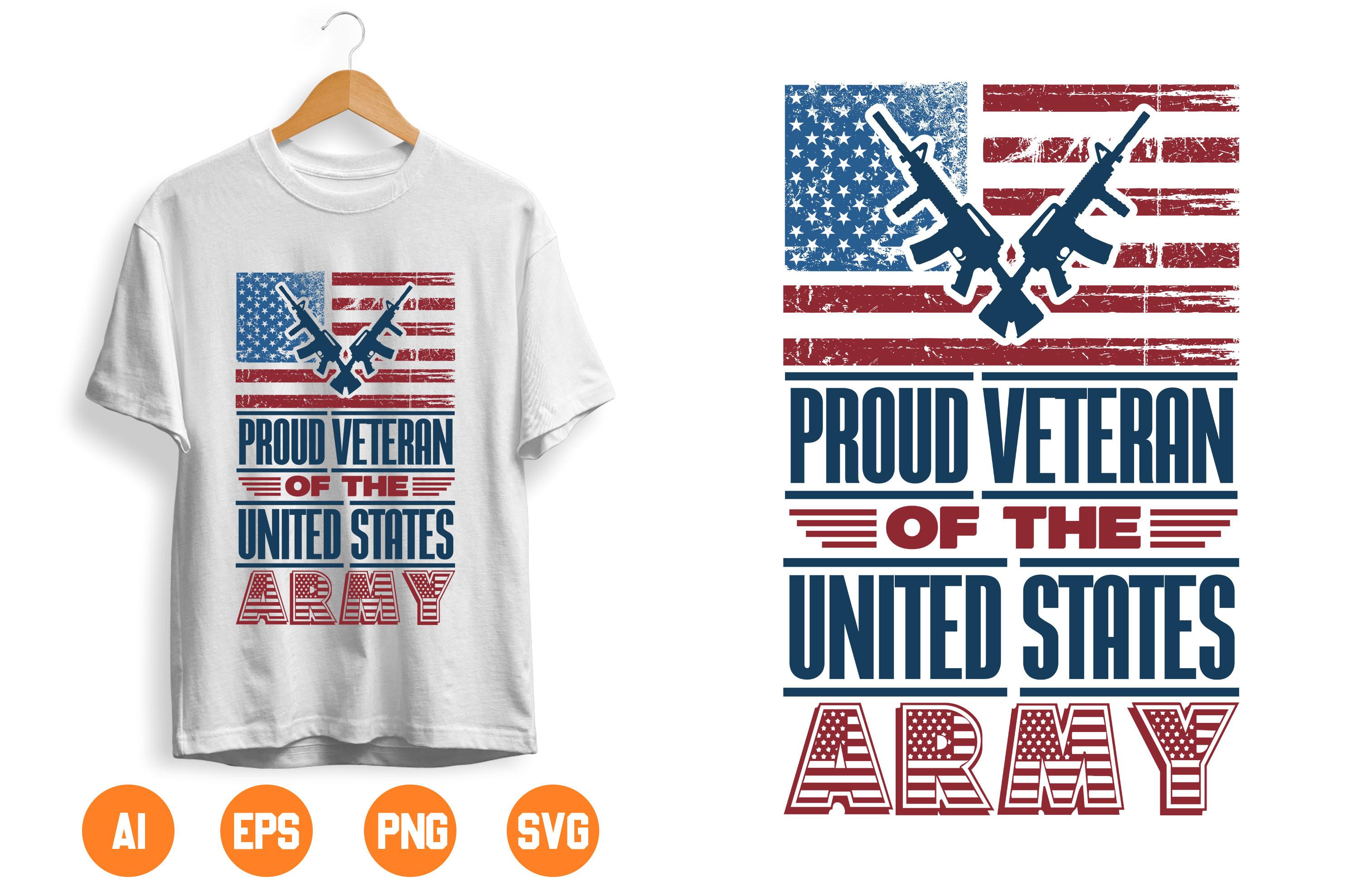 USA Army T-shirt Design 167