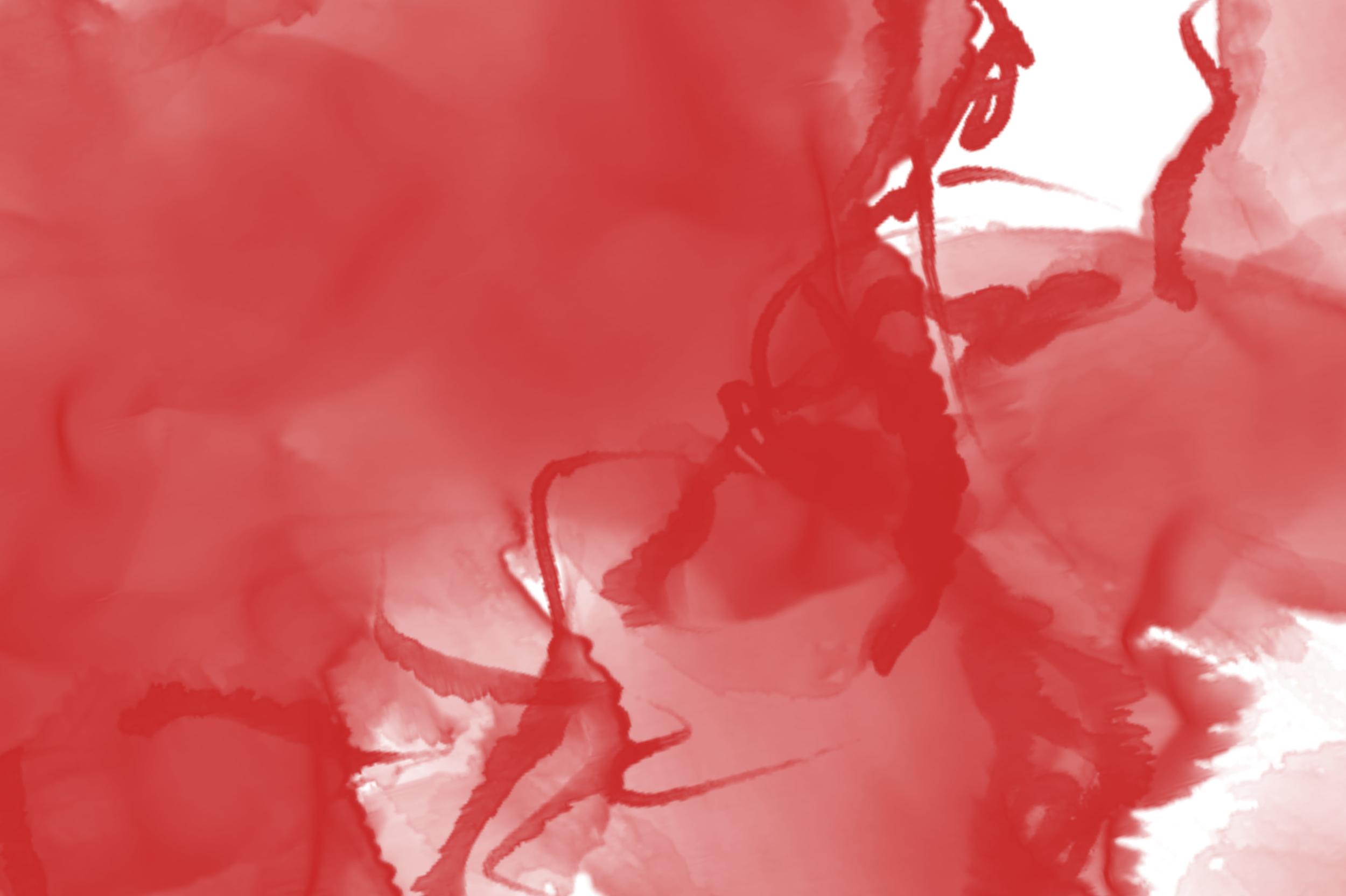 Watercolor Stains Wedding