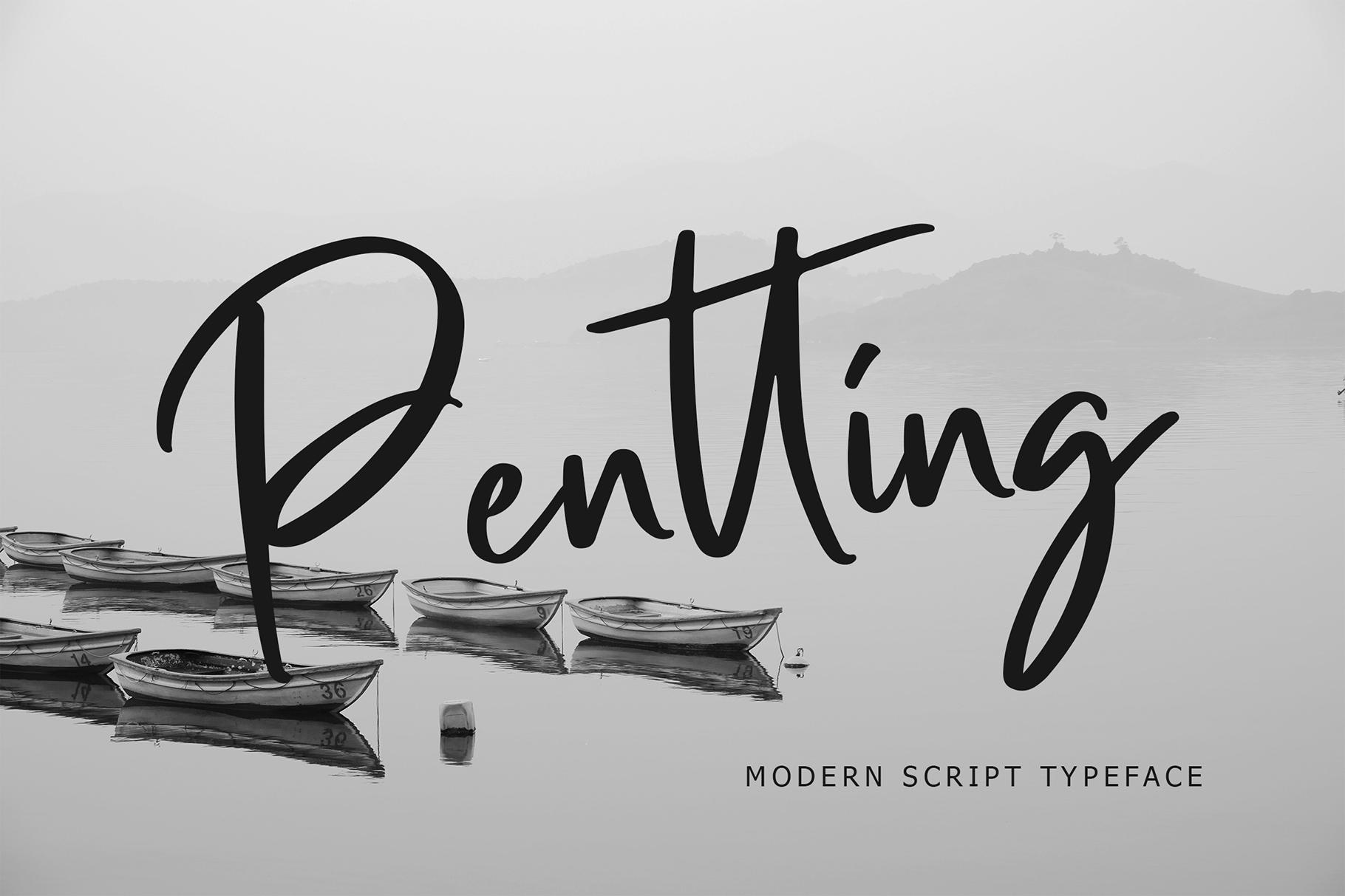 Pentting Font