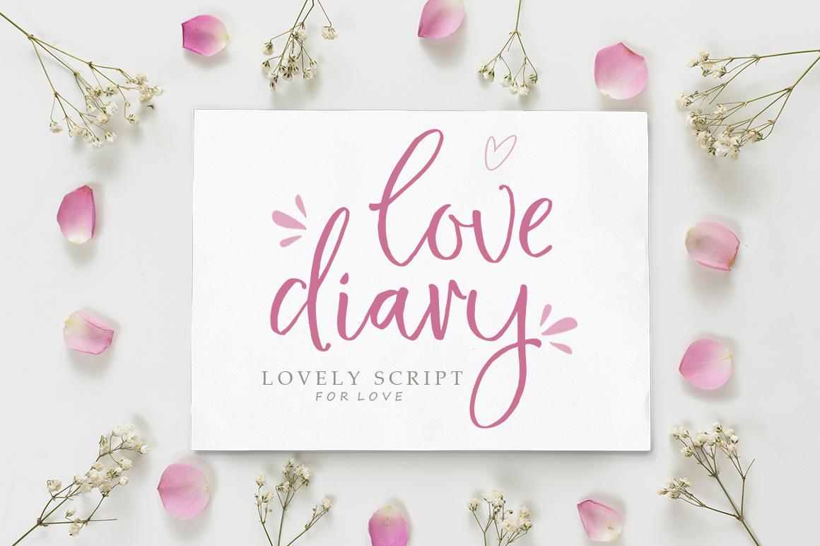 Love Diary Font