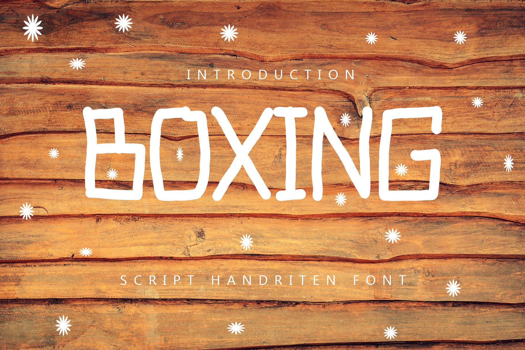 Boxing Font
