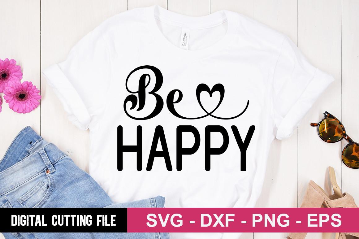 Be Happy SVG